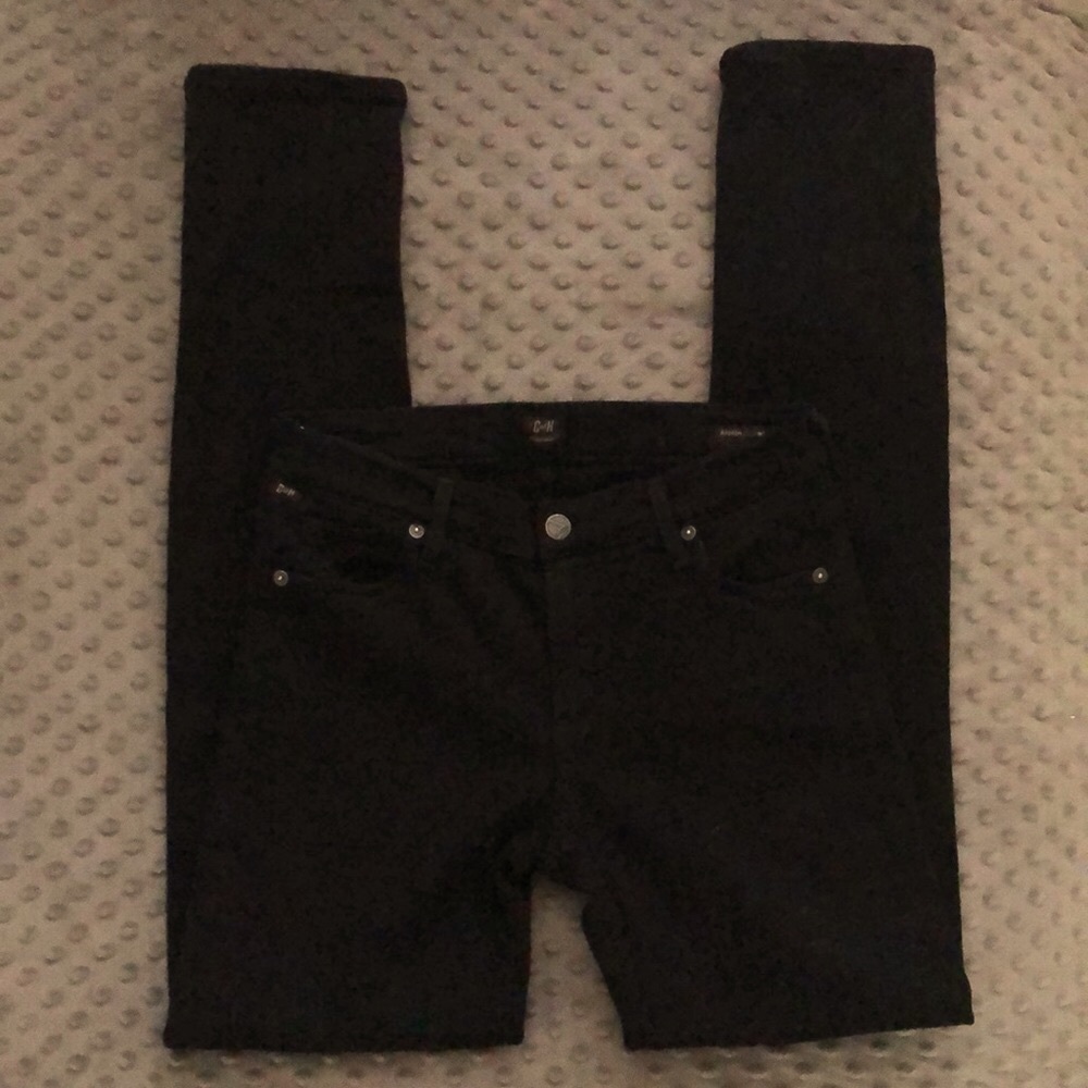 Citizens of Humanity black skinny jeans